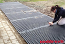 Rubber paddock mat Belmondo Flix - 24mm