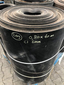 Gebruikte rubber op rol (Z.g.a.n.)