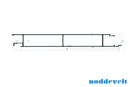 Aluminium tussenprofiel 25mm - glad (7,5m)