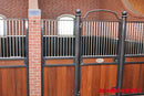 Rubber wandbescherming op rol - 9mm - extra sterk