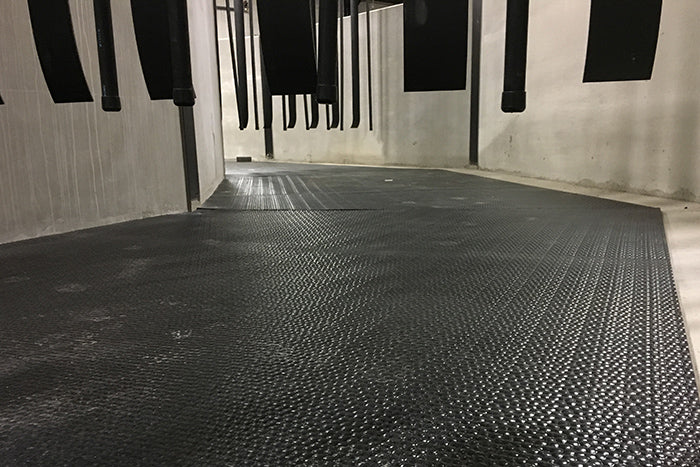 Air comfort anti-slipmat in stapmolen. 