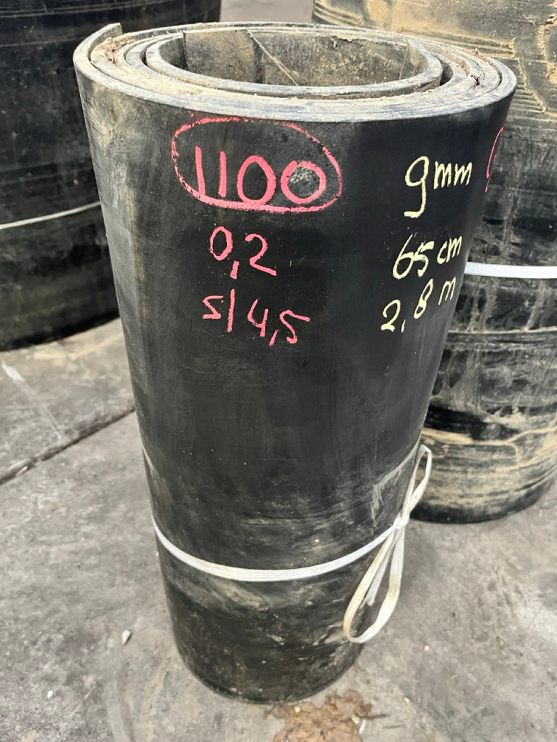 Gebruikte Transportband rubber (Diverse rollen)