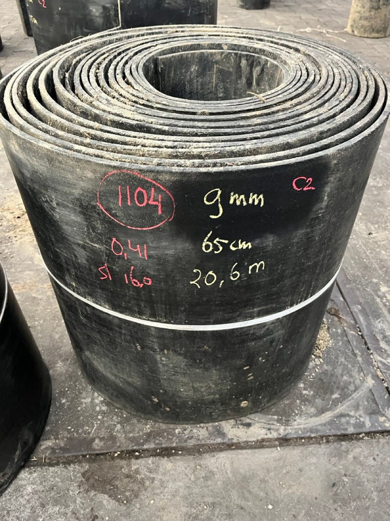 Gebruikte Transportband rubber (Diverse rollen)