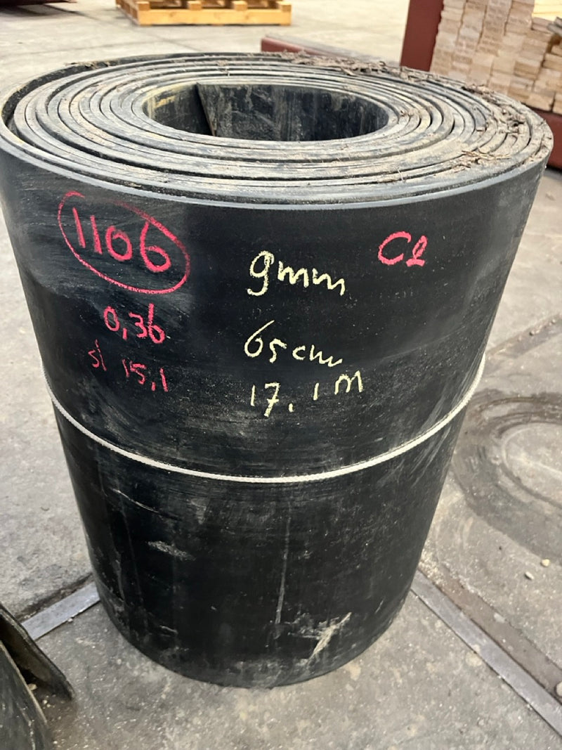 Gebruikte Transportband rubber (Diverse rollen)