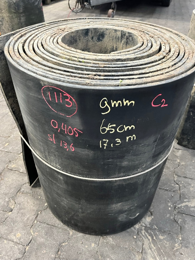 Gebruikte Transportband rubber (Diverse rollen)