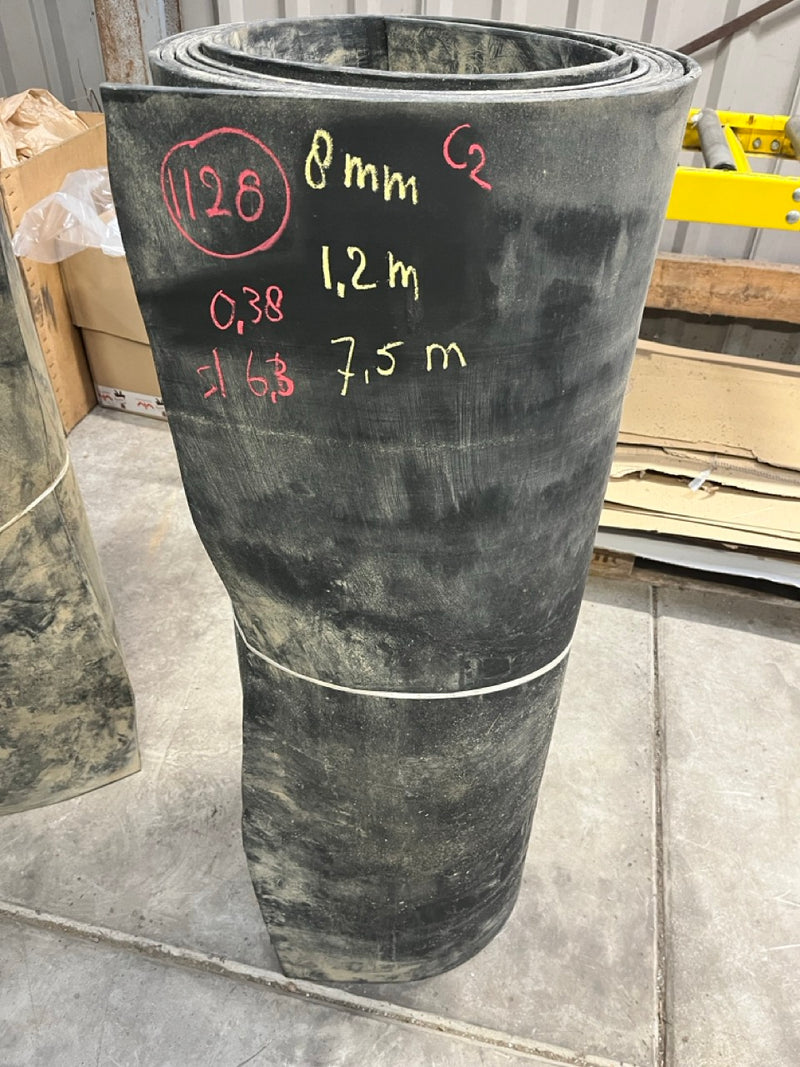 Gebruikte Transportband rubber (Diverse rollen)