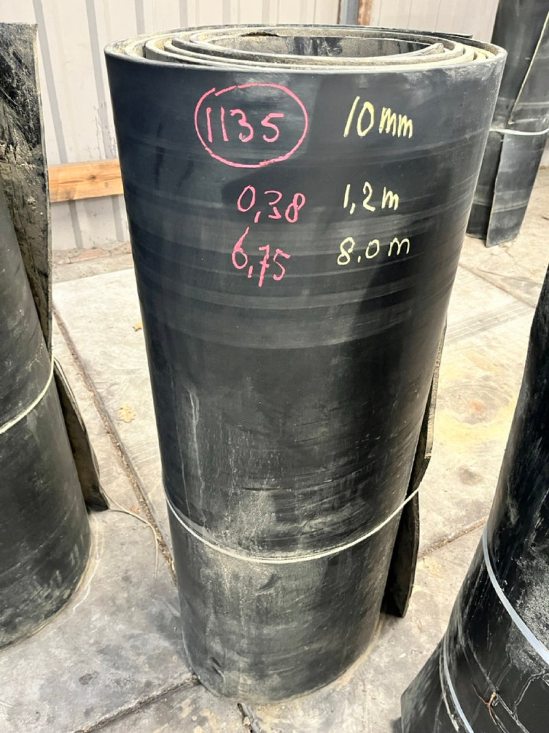 Gebruikte Transportband rubber (Diverse rollen)