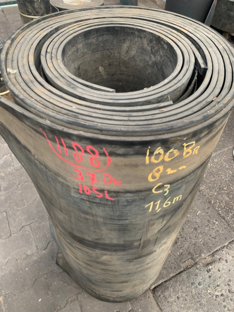 Gebruikte rubber op rol (Budget)