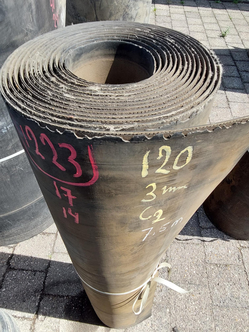 Gebruikte Transportband rubber (Diverse rollen)