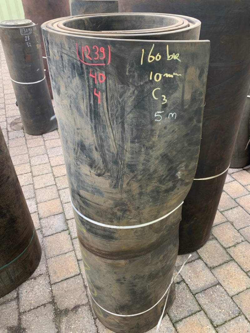 Gebruikte rubber op rol (Budget)