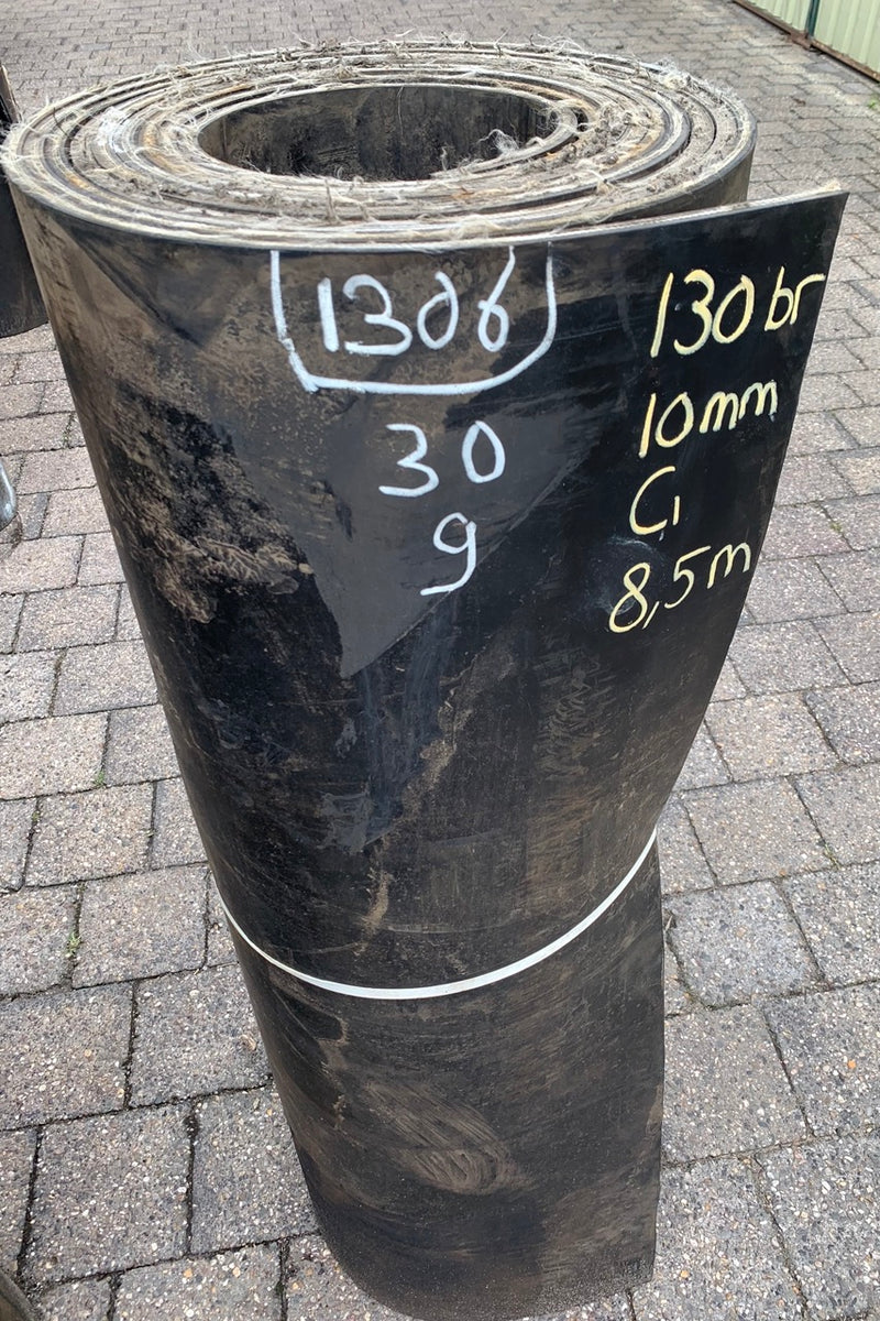 Gebruikte rubber op rol (Z.g.a.n.)