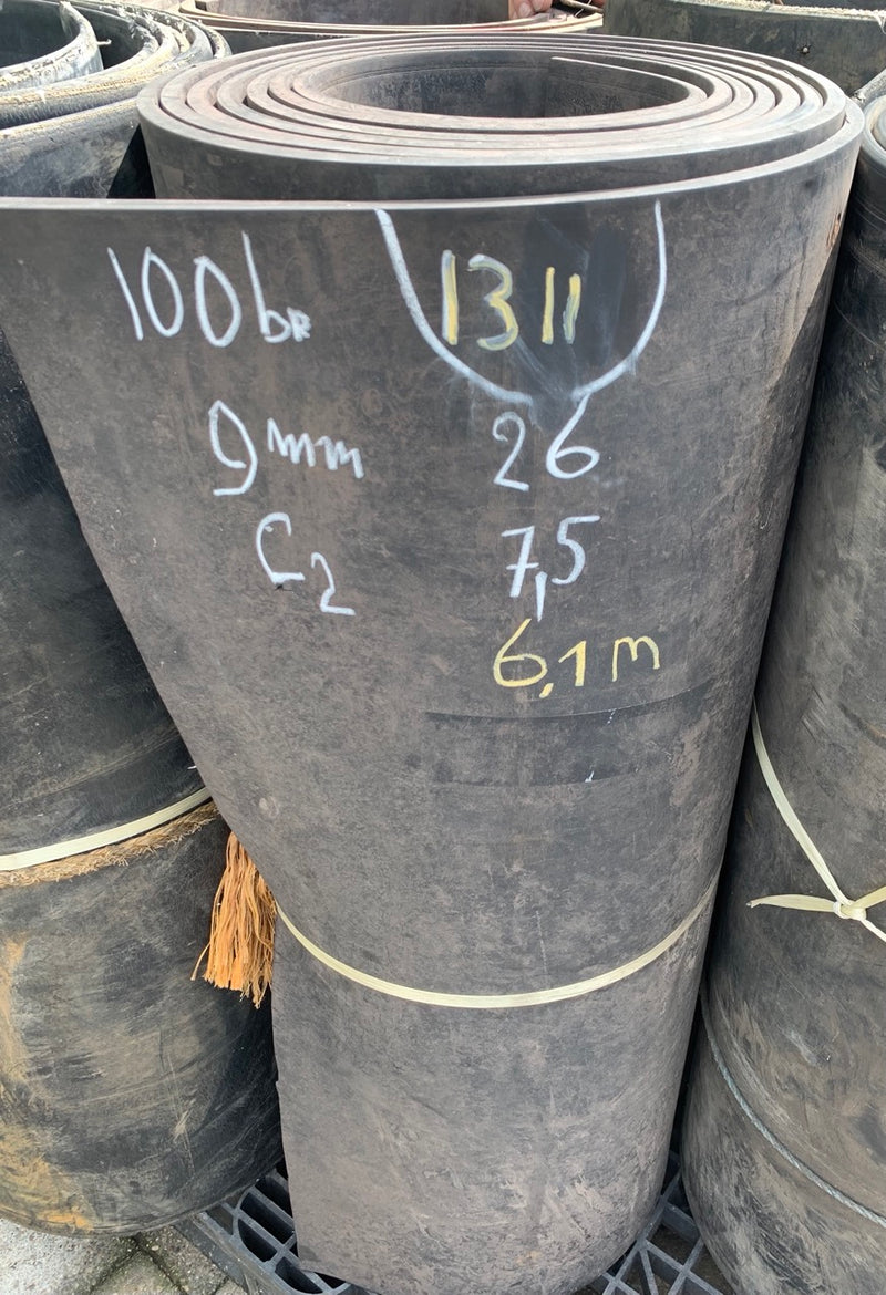 Gebruikte Transportband rubber (Diverse rollen)