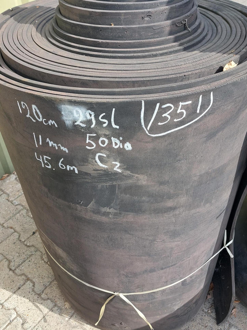 Gebruikte Transportband rubber (Diverse rollen)
