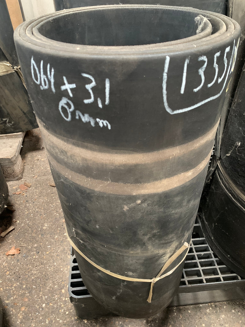 Gebruikte Transportband rubber (Diverse rollen)