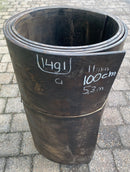 Gebruikte rubber op rol (Z.g.a.n.)