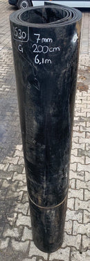 Gebruikte rubber op rol (Z.g.a.n.)