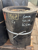 Gebruikte rubber op rol (Z.g.a.n.)