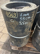 Gebruikte rubber op rol (Z.g.a.n.)