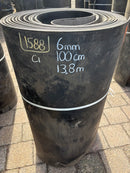 Gebruikte rubber op rol (Z.g.a.n.)