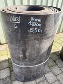 Gebruikte rubber op rol (Z.g.a.n.)