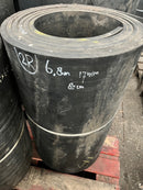 Gebruikte rubber op rol (Z.g.a.n.)