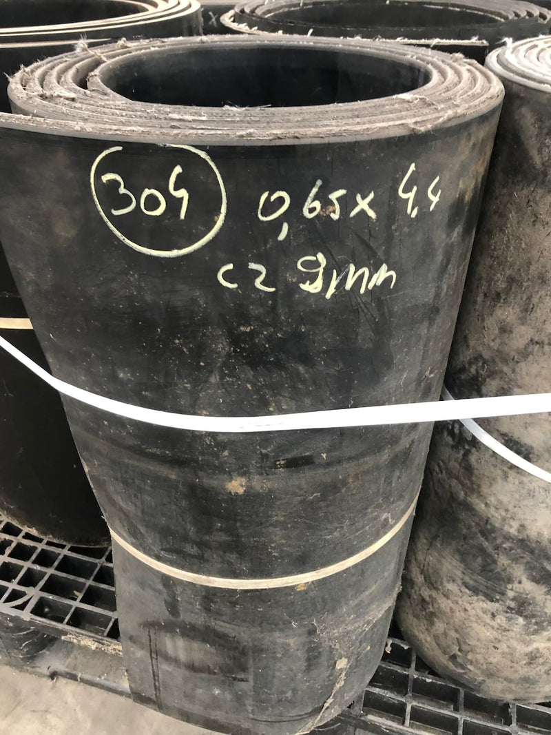 Gebruikte Transportband rubber (Diverse rollen)