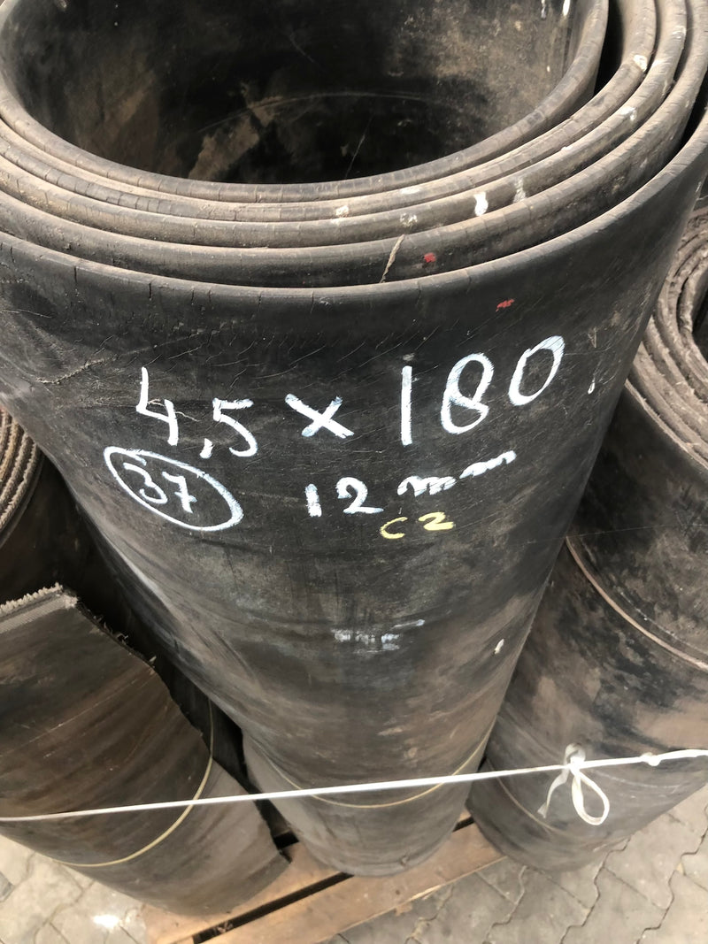 Gebruikte Transportband rubber (Diverse rollen)