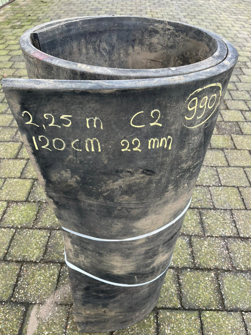 Gebruikte Transportband rubber (Diverse rollen)
