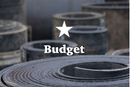 Gebruikte rubber op rol (Budget)