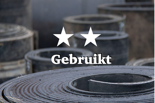 Gebruikte Transportband rubber (Diverse rollen)