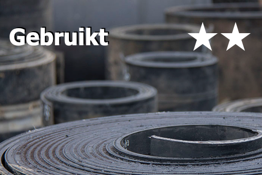 Gebruikte Transportband rubber (Diverse rollen)