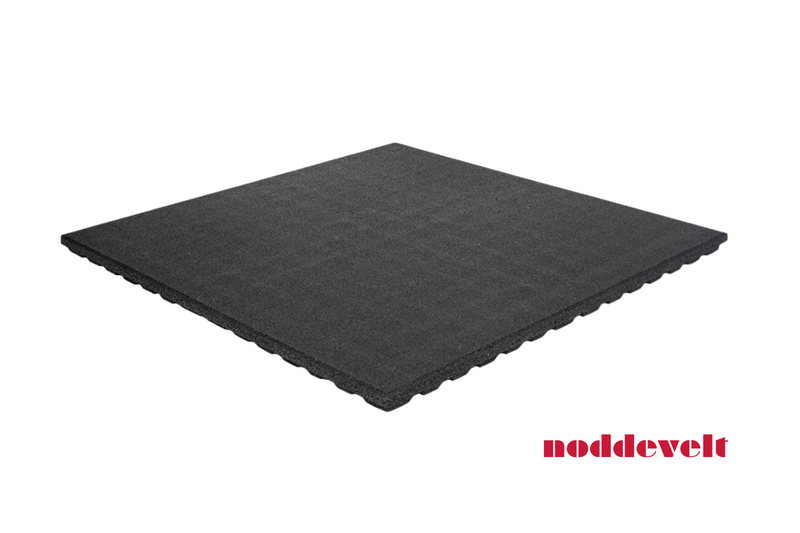 Crossfit tegel 43mm black | 1000x1000