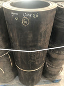 Gebruikte rubber op rol (Z.g.a.n.)