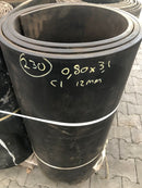 Gebruikte rubber op rol (Z.g.a.n.)