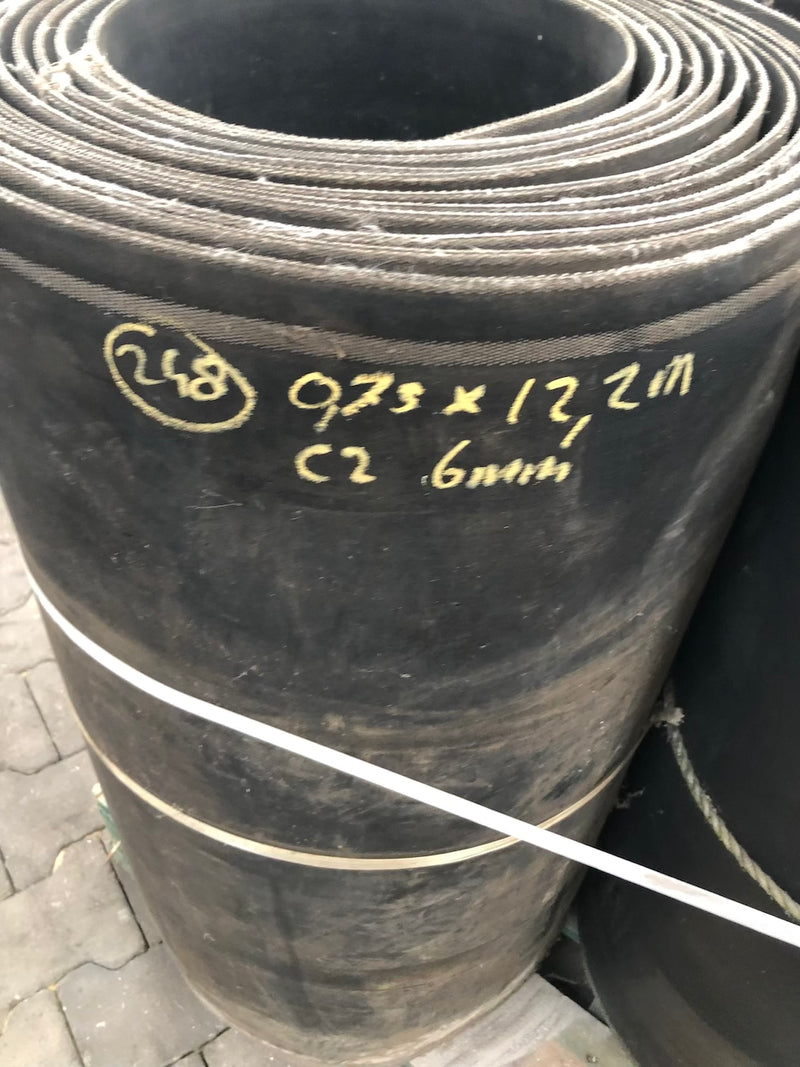 Gebruikte Transportband rubber (Diverse rollen)