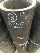 Gebruikte rubber op rol (Budget)