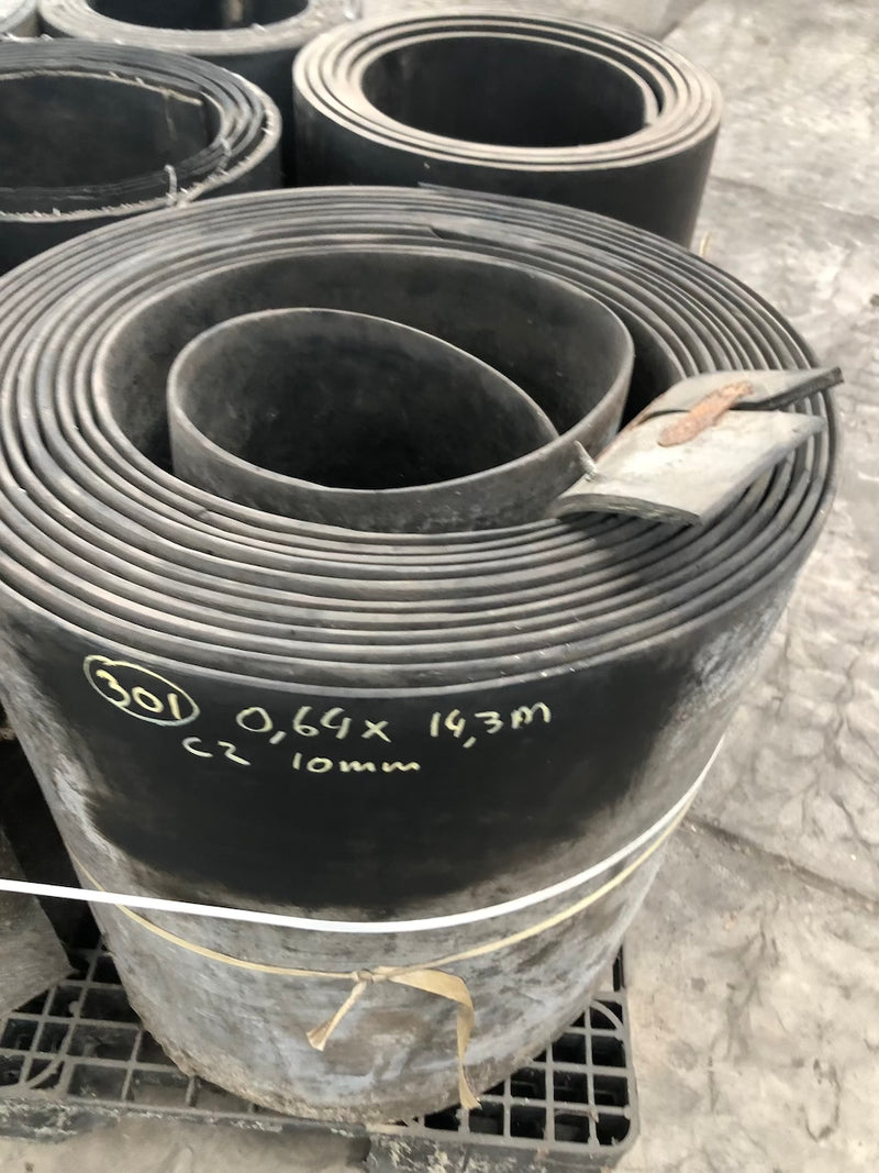 Gebruikte Transportband rubber (Diverse rollen)