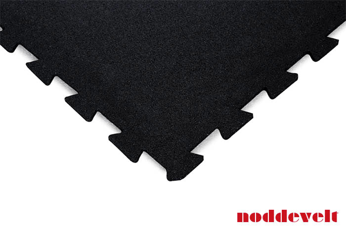 Fitness puzzelmat 8mm black | 1060x1060