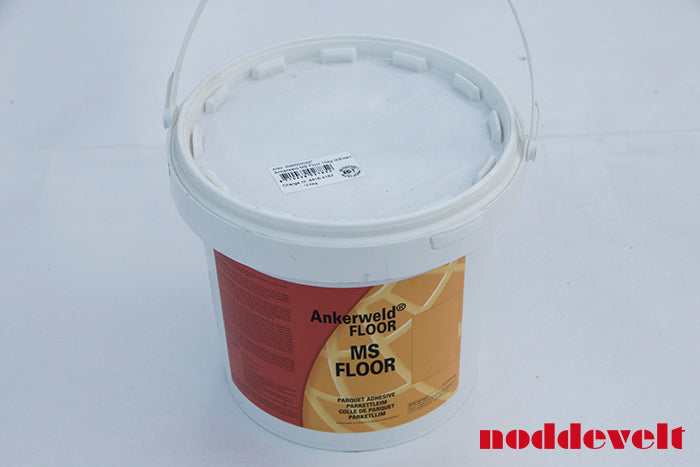 MS Floor verlijming van rubber vloer en wand