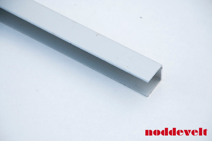 U-profiel aluminium 18mm - 22x22 - Lengte 5m