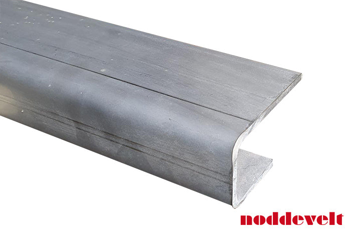 RVS U-Profiel 4mm 75x45